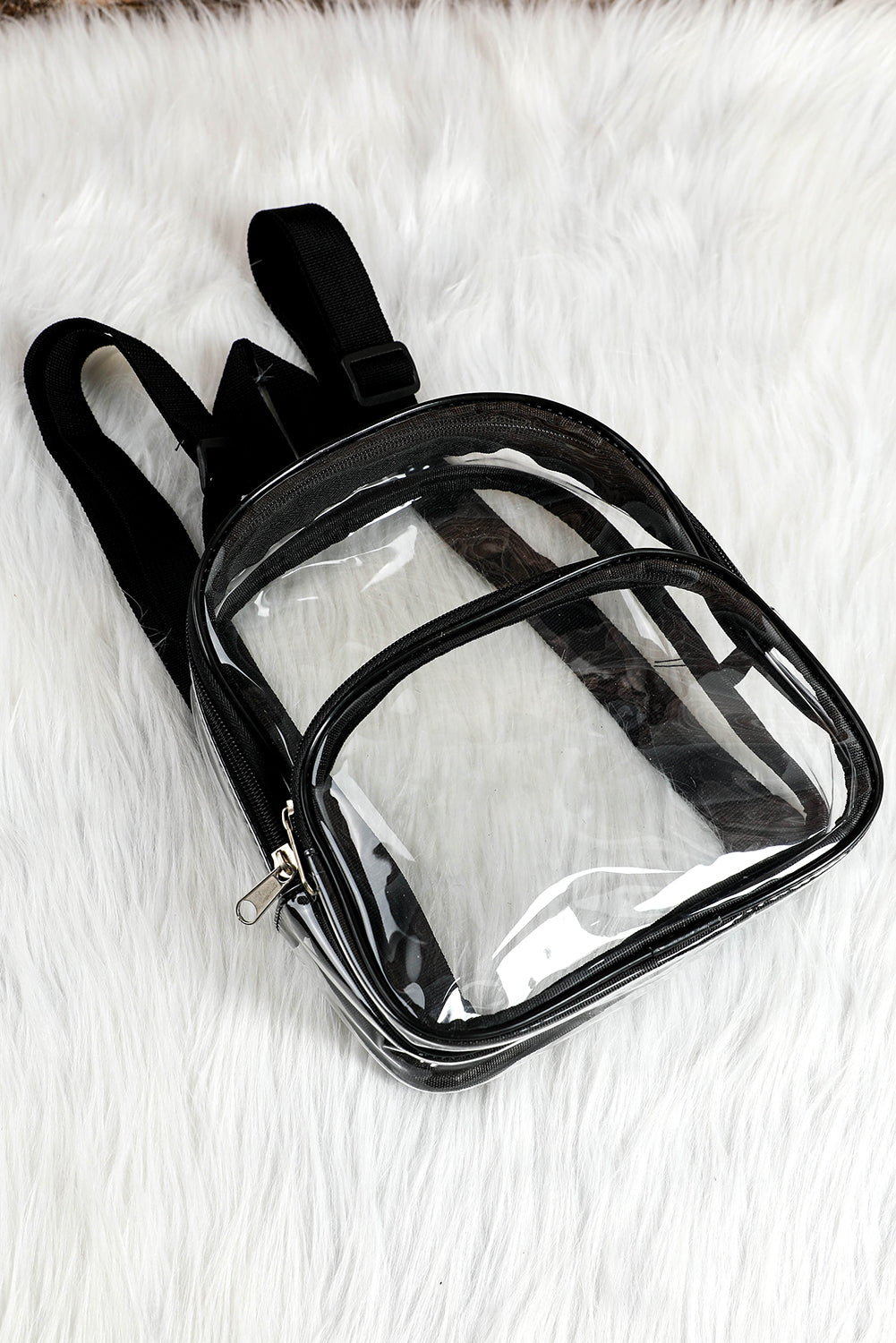 Clear Zipper Backpack