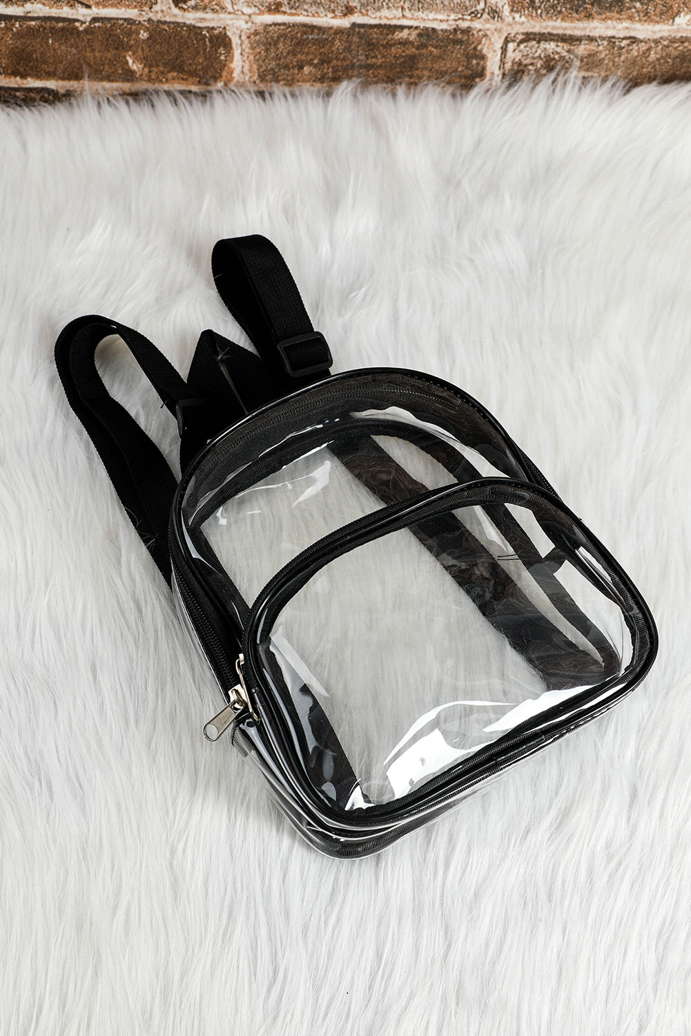 Clear Zipper Backpack