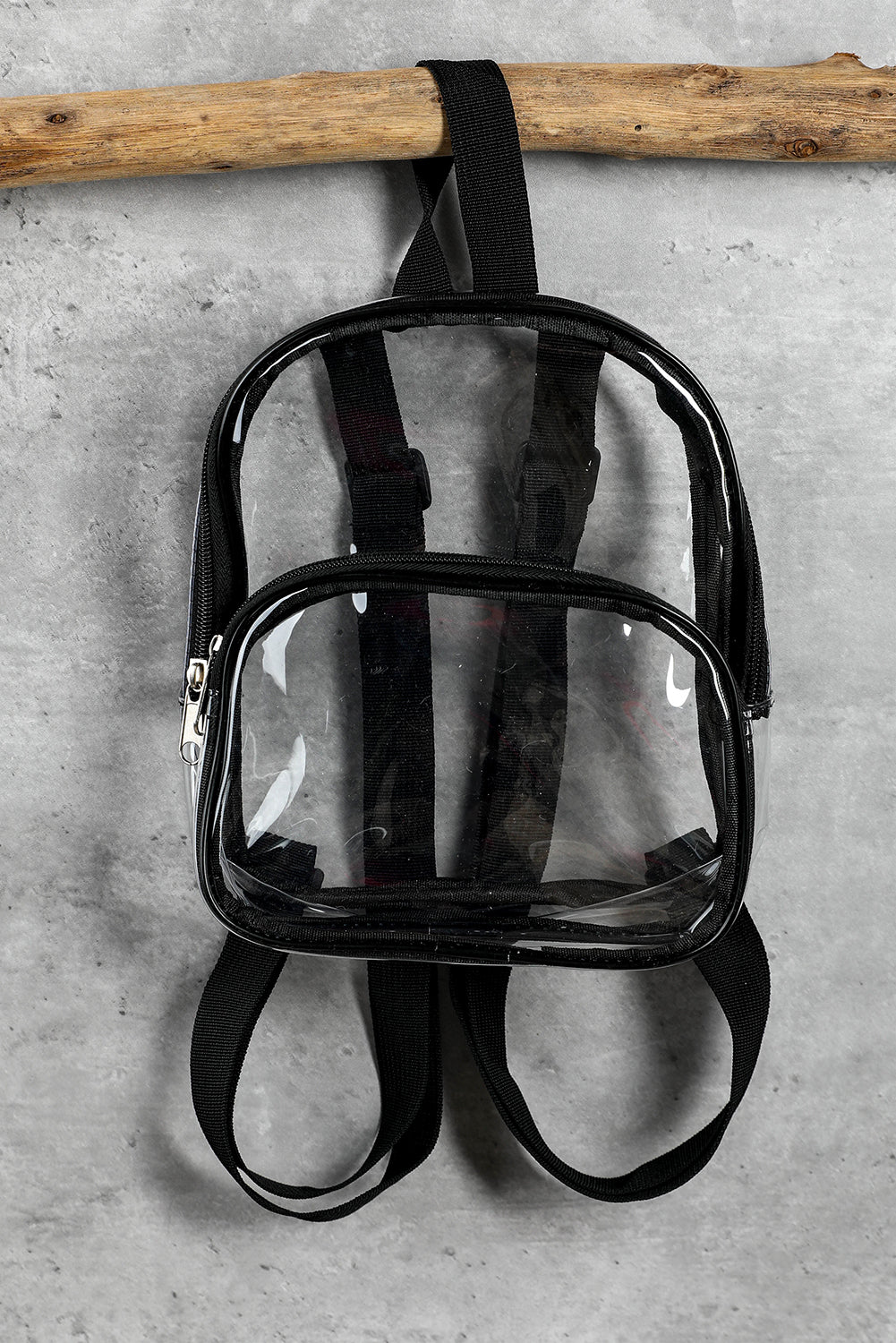 Clear Zipper Backpack