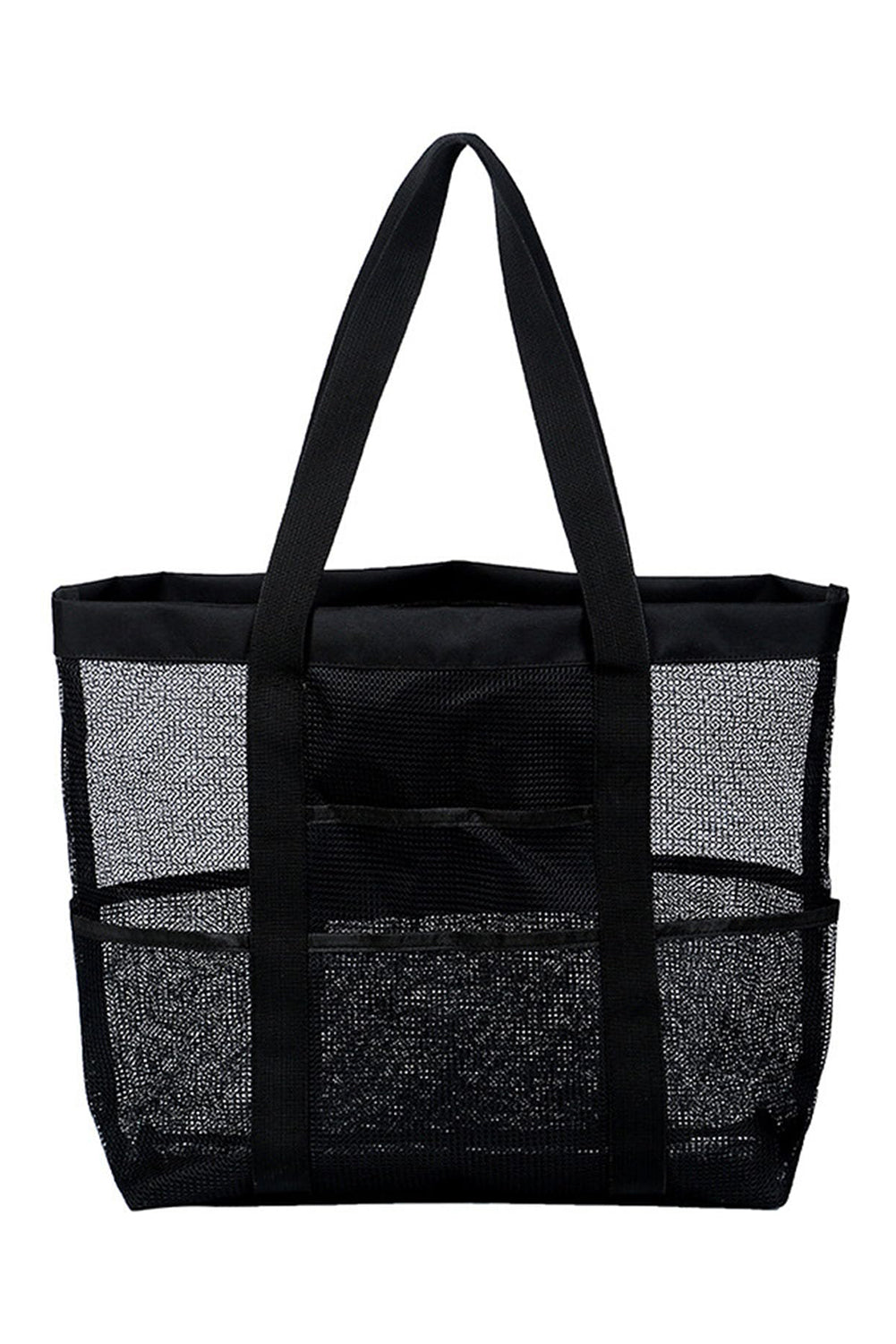 Black Mesh Travel - Large Capacity Bag